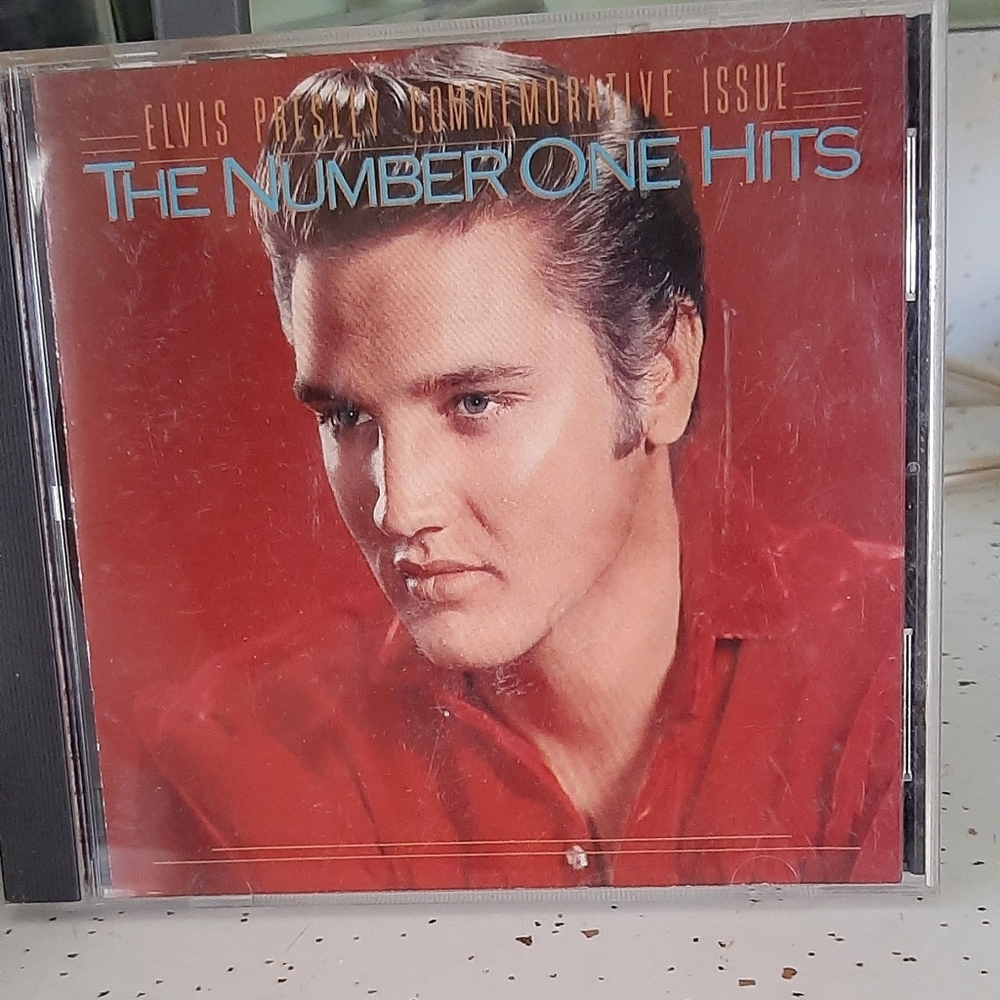 CD Elvis Presley ‎Commemorative Issue - The Number One Hits 1987